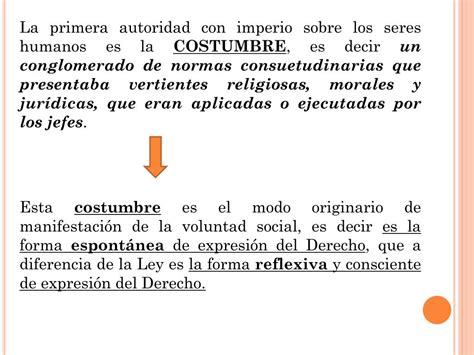 PPT   La Costumbre Jurídica Unidad N° 9 PowerPoint ...