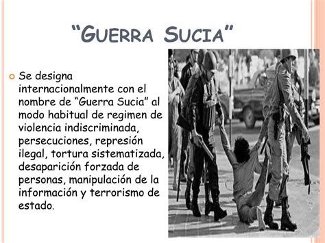 PPT   Los Desaparecidos y La Guerra Sucia en Argentina PowerPoint ...