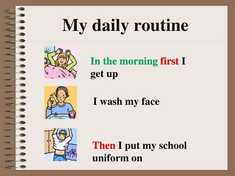PPT   My daily routine PowerPoint Presentation, free download   ID:751862