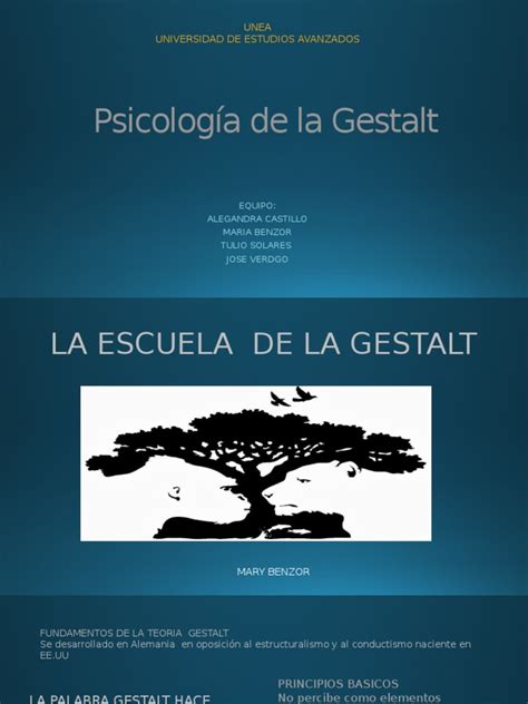 Ppt. Psicología de La Gestalt | PDF | Sicología ...