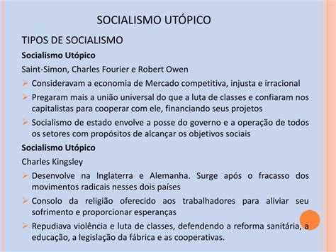 PPT   SOCIALISMO UTÓPICO PowerPoint Presentation, free ...