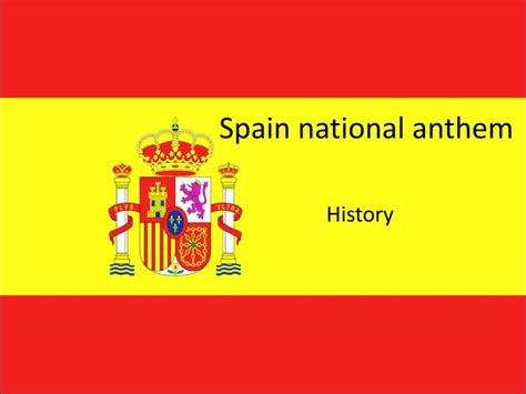 PPT   Spain national anthem PowerPoint Presentation, free ...