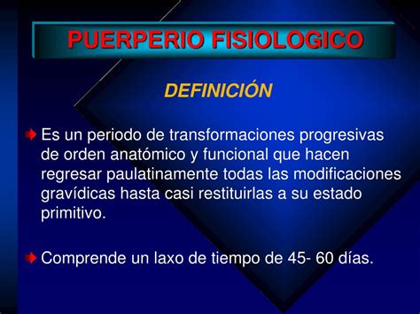 PPT   “PUERPERIO FISIOLOGICO” PowerPoint Presentation, free download ...