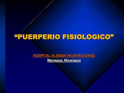 PPT   “PUERPERIO FISIOLOGICO” PowerPoint Presentation, free download ...