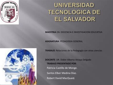 PPT   UNIVERSIDAD TECNOLOGICA DE EL SALVADOR PowerPoint Presentation ...