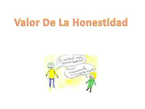PPT   Valor De La Honestidad PowerPoint Presentation   ID:3116803