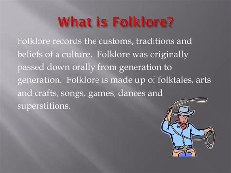 PPT What is Folklore? PowerPoint Presentation, free download ID:2323689