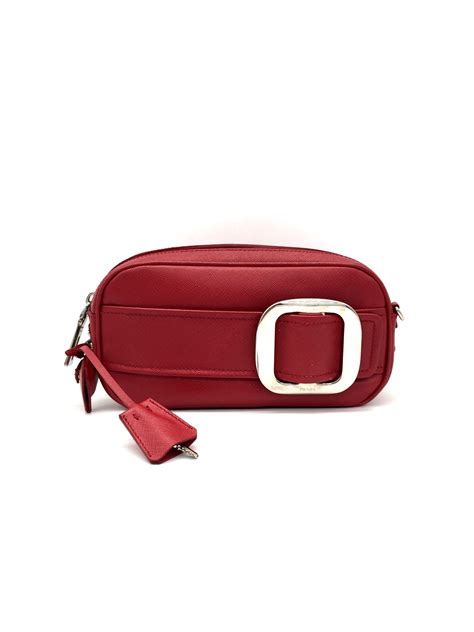 Prada Cuero Rojo | Bolsos de marca de segunda mano | Bolsos LUJO de ...