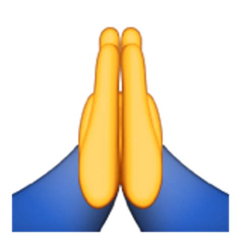 Praying Hands Emojipedia Prayer High five   hand emoji png download ...