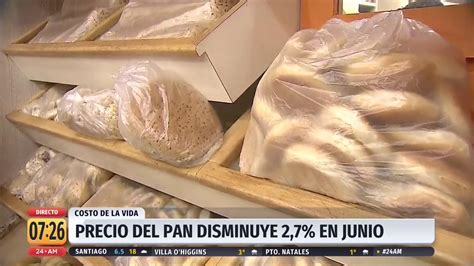 Precio del pan disminuye un 2,7% en junio   YouTube