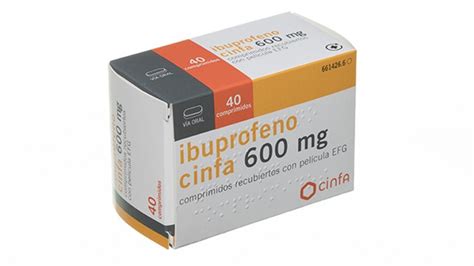 Precio Ibuprofeno Kern Pharma 600 Mg 40 Sobres Precio El ...