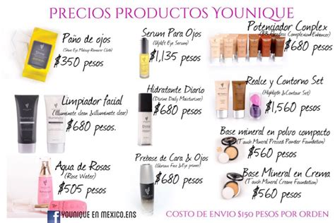 Precio productos Younique | Productos younique, Younique, Limpiador facial