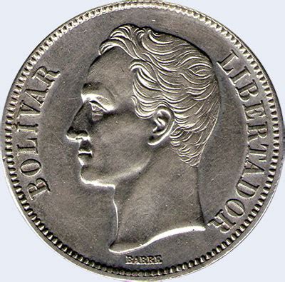 Precious Collection Venezuela Silver Coin Fuerte de Plata ...