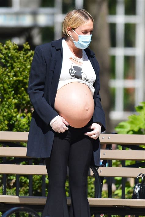 Pregnant CHLOE SEVIGNY and Sinisa Mackovic Wearing Mask ...