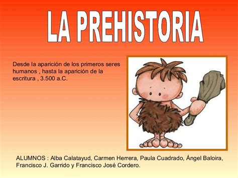 Prehistoria  4º Primaria