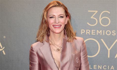 Premios Goya 2022: Cate Blanchett cuenta cómo reaccionó al ser premiada ...