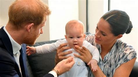 Preocupación en la familia real por Archie: el príncipe Harry y Megan ...