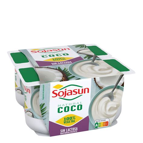 Preparado de soja con coco sin azúcar Sojasun sin lactosa ...