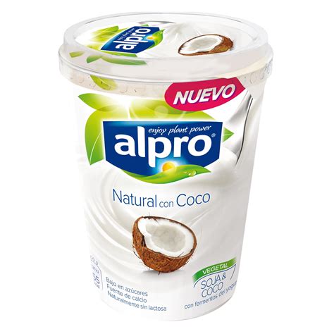 Preparado de soja natural con coco Alpro sin lactosa 500 g ...