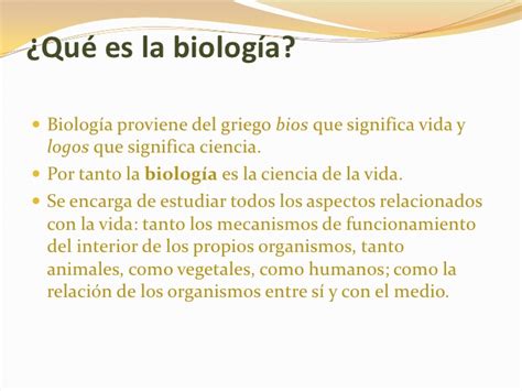 Presentacion De Biologia