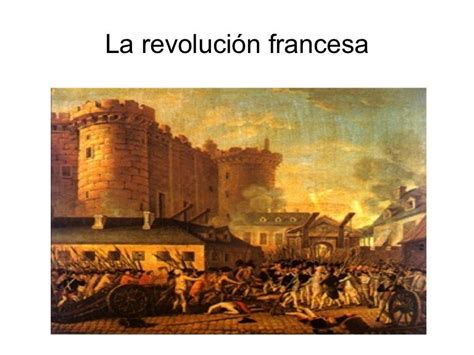 Presentación de la Revolución francesa