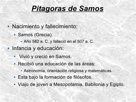 Presentacion De Pitagoras