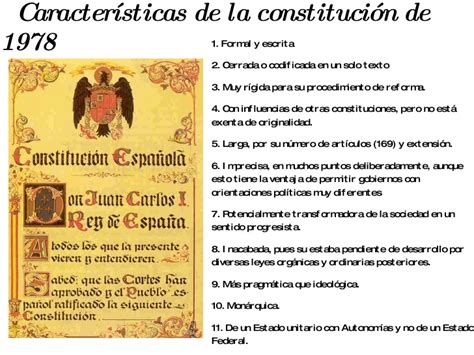 Presentación sobre la Constitución Española