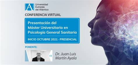 Presentación virtual del Máster en Psicología General Sanitaria ...