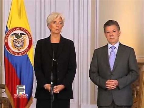 Presidenta del FMI visitó Colombia donde analizó el ...