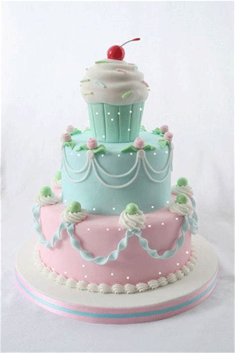 Pretty Birthday Cake. Free Birthday Wishes eCards ...