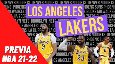 Previa LOS ANGELES LAKERS: ¿La mejor plantilla de la historia? | NBA ...
