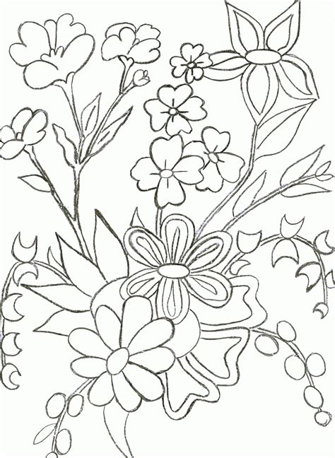 PRIMAVERA. 36 DESENHOS DE FLORES PARA COLORIR E PINTAR ...