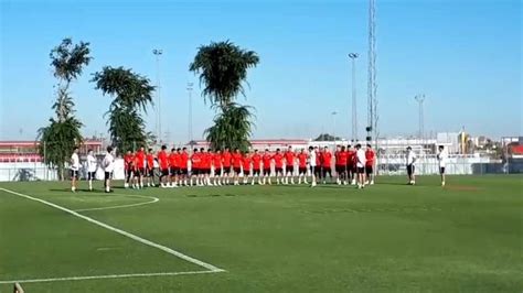 Primer entrenamiento de pretemporada del Sevilla FC