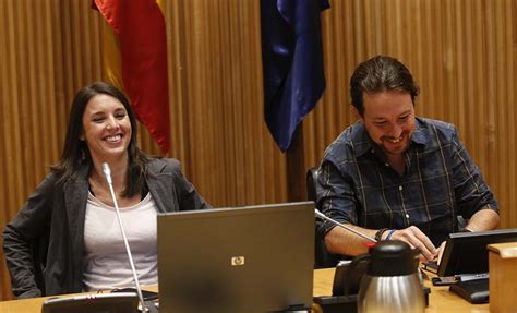 Primera aparición de Pablo Iglesias e Irene Montero tras ...