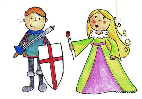 Princesa i el cavaller | Jordi, Ilustraciones, Dibujos