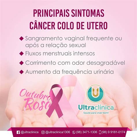 Principais Sintomas do Câncer de Colo do Útero   Blog do ...