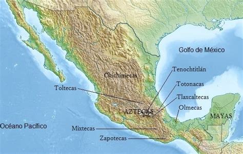 Principales culturas mesoamericanas | Aztecas, Culturas mesoamericanas ...