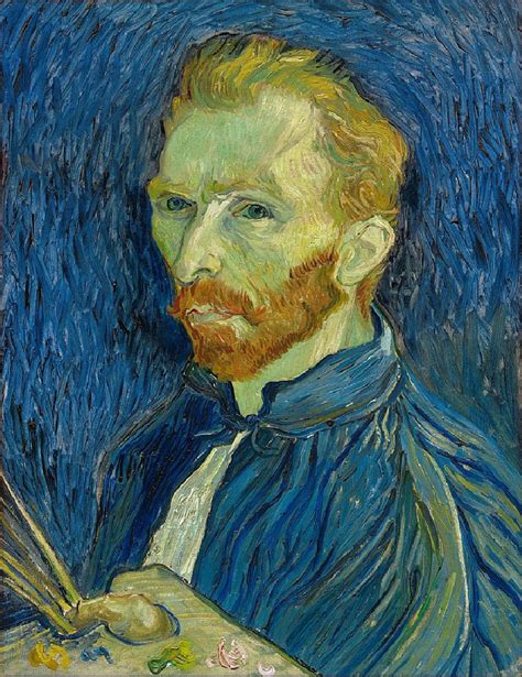print canvas painting Vincent Van Gogh self portrait