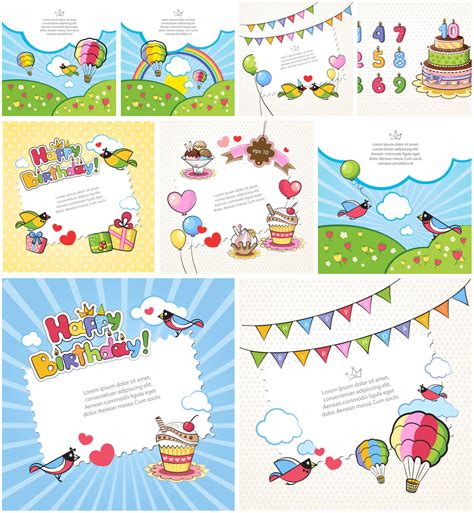 Printable Birthday Cards For Kids | Vector Graphics Blog