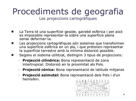 Procediments Geografia Social i Econòmica
