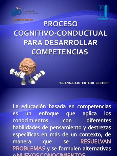 Proceso Cognitivo conductual Para El Desarrollo de Competencias ...