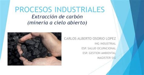 Procesos Industriales   Extraccion Del Carbon   [PDF Document]