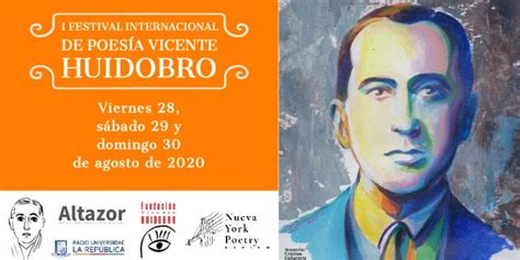 Programa Festival internacional de poesía Vicente Huidobro   Revista ...