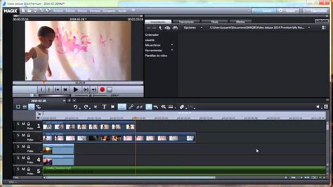 Programa para editar videos, Insertar un video o imágenes ...