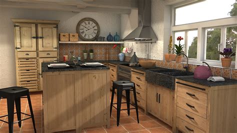 Projet Cuisines   Cocina Pagnol 2 by Lidiale