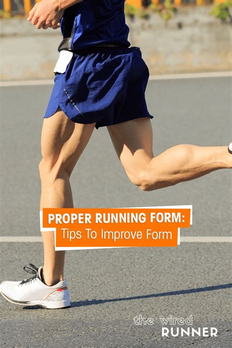 Proper Running Form: Tips To Improve Form | Running form, Proper ...