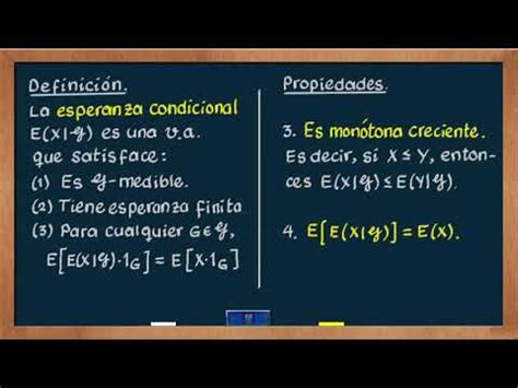 Propiedades De La Esperanza Matematica Y La Varianza ...