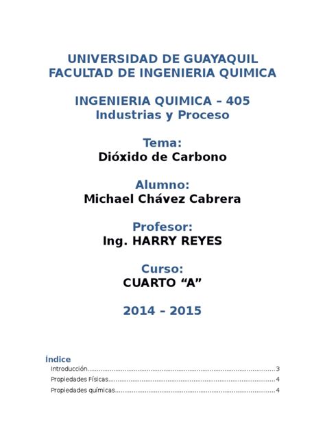 Propiedades Físicas CO2 | Dióxido de carbono | Carbón