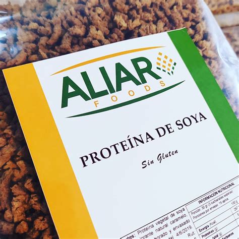 Proteína de Soya Premium Fina x 500 gr Sin Gluten   Aliar Foods