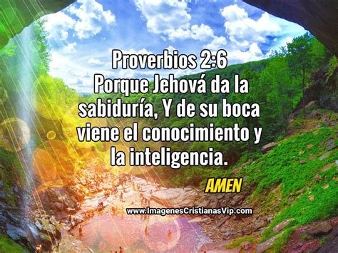 Proverbios 2:6 Porque Jehová da la sabiduría   Imagenes Cristianas